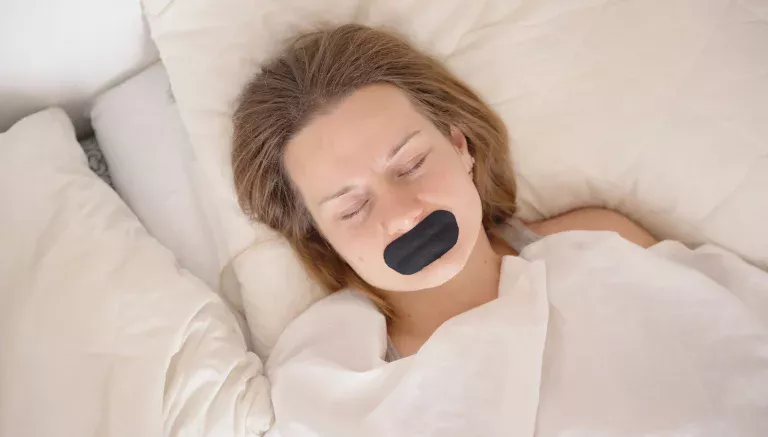mouth taping